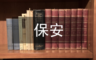 保安員述職小結