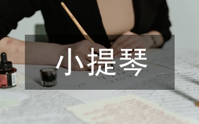 小提琴藝術民族化探索