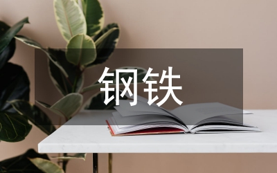 鋼鐵行業分析論文