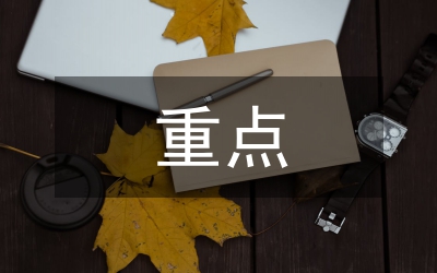 安監局重點工作安排